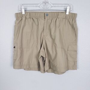 COLUMBIA Sandy River Cargo Shorts Tan Sz M Hiking Outdoor